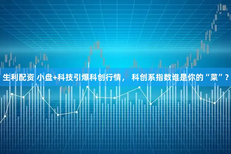 生利配资 小盘+科技引爆科创行情， 科创系指数谁是你的“菜”？